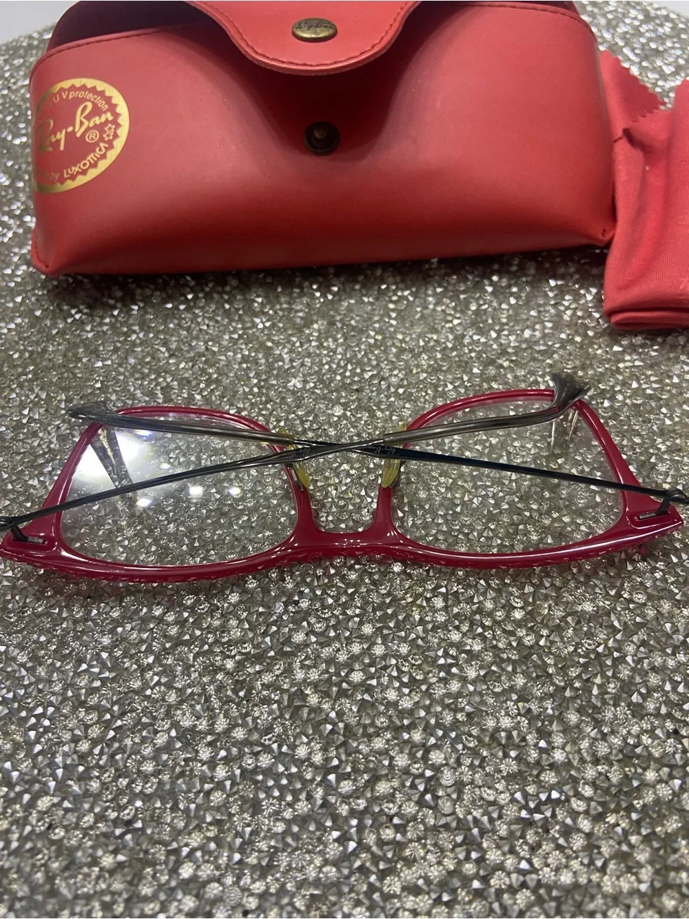Ray-Ban girls light ray magenta pink prescription eyeglass frames